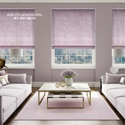 Rèm Roman Cửa Sổ Phòng Khách Tại Hà Tĩnh