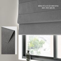 Rèm Roman Màu Ghi Tại Hà Tĩnh