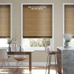 Rèm Roman Màu Nâu Tại Hà Tĩnh