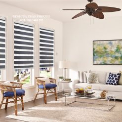 Rèm cầu vồng màu ghi tại Hà Tĩnh