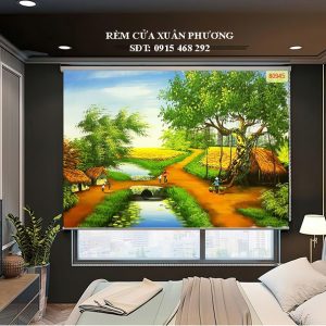 Rèm Cuốn In Tranh Tại Hà Tĩnh