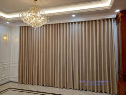 Ri đô rèm vải màu kem Hà Tĩnh