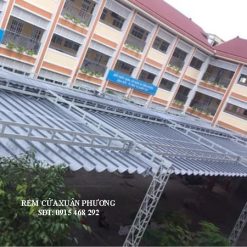 Mái Che Xếp Lượn Sóng Tại Hà Tĩnh