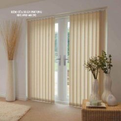 Rèm Lá Dọc Màu Kem Tại Hà Tĩnh