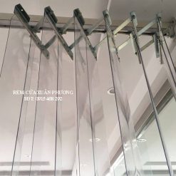 Rèm Nhựa PVC Kéo Xếp Tại Hà Tĩnh